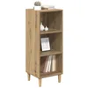 Image de vidaXL Buffet Chêne Artisanal 34,5 x 32,5 x 90 cm Bois d'ingénierie