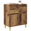 Image de vidaXL Buffet Bois Ancien 60 x 35 x 70 cm Bois d'ingénierie, Buffet Moderne, rectangulaire et élégant, Meuble de Rangement Fonctionnel avec tiroirs, Parfait pour Le Salon