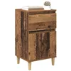 Image de vidaXL Cabinet de Chevet Bois Ancien 40 x 35 x 70 cm Bois d'ingénierie, Table de Chevet Rustique, Meuble en Bois avec tiroir, Rangement Pratique, organisez Vos Essentiels