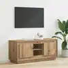Image de vidaXL Meuble TV Chêne artisanal 102 x 35 x 45 cm Bois d'ingénierie