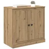 Image de vidaXL Buffet Chêne Artisanal 70 x 35,5 x 67,5 cm Bois d'ingénierie, Meuble de Rangement Rustique, Buffet Solide, Solution spacieuse pour l'entrée, Console en Bois, Organisateur Vertical pour la déco
