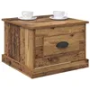 Image de vidaXL Table Basse Bois Ancien 50 x 50 x 35 cm Bois d'ingénierie