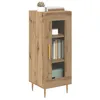 Image de vidaXL Buffet chêne Artisanal 34 x 34,5 x 90 cm Bois d'ingénierie