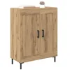 Image de vidaXL Buffet Chêne Artisanal 69,5 x 34 x 90 cm, Buffet du Salon, Meuble Moderne, Rangement spacieux, Design Robuste, Meuble Pratique, pour Organiser Votre Maison