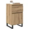 Image de vidaXL Buffet chêne Artisanal 35 x 40 x 70 cm Bois d'ingénierie