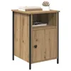 Image de vidaXL Cabinet de Chevet 2 pcs Chêne Artisanal 40 x 42 x 60 cm, Table de Nuit stylée, Table compacte, Meuble de Rangement, Accessoire Rustique, Meuble Pratique