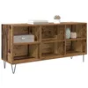 Image de vidaXL Meuble TV Bois Ancien 103,5 x 30 x 50 cm Bois d'ingénierie, Meuble TV Moderne pour Salon, Rangement rectangulaire, Centre de Divertissement Pratique, étagère Minimaliste