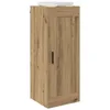 Image de vidaXL Meuble Mural Chêne Artisanal 34,5 x 34 x 90 cm, Mobilier séjour, Armoire Murale rectangulaire Moderne, Solution de Rangement Pratique, Design Durable Gain de Place