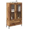 Image de vidaXL Haut Armoire Corona Bois Ancien 69,5 x 31 x 115 cm