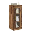 Image de vidaXL Meuble Mural Bois Ancien 34,5 x 34 x 90 cm, Salon Chic, Design Rectangulaire Moderne, Bois Résistant, Rangement Spacieux et Agencement Glamour