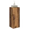 Image de vidaXL Meuble Mural Bois Ancien 34,5 x 34 x 90 cm Bois d'ingénierie, Rangements Salon, Cabinet rectangulaire, Design Moderne, étagères murales résistantes, Espace optimisé