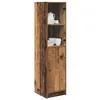 Image de vidaXL Haut Armoire Bois Ancien 35 x 37 x 142 cm Bois d'ingénierie, Meuble de Rangement pour Salle à Manger, étagère Moderne, Buffet Pratique, Design rectangulaire, Cabinet élégant