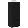 Image de vidaXL Meuble TV Mural Chêne Noir 40,5 x 30 x 102 cm Bois d'ingénierie, Meuble TV Rectangulaire Moderne, Rangement Mural, Gain de Place, Mobilier Pratique
