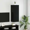 Image de vidaXL Meuble TV mural Chêne noir 40,5 x 30 x 102 cm Bois d'ingénierie