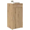 Image de vidaXL Buffet chêne Artisanal 45 x 42,5 x 93 cm Bois d'ingénierie, Buffet de Salon, Meuble de Rangement rectangulaire, Cabinet Moderne avec tiroirs, Style Chic