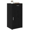 Image de vidaXL Buffet Chêne Noir 45 x 42,5 x 93 cm Bois d'ingénierie