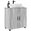 Image de vidaXL Meuble de Salle de Bain avec Étagères pour Ranger, Moderne et Indépendant, Organisateur Contemporain pour la Maison