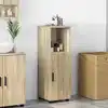 Image de vidaXL Cabinet de salle de bain Chêne Sonoma 30 x 35 x 95 cm