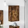 Image de vidaXL Cabinet de salle de bain Chêne fumé 39 x 23,5 x 65 cm