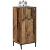 Image de vidaXL Cabinet de Salle de Bain Bois Ancien 39.5 x 36 x 88 cm, Organisateur de Salle de Bain, Meuble de Rangement Chic, Étagères Pratiques pour Vos Essentiels
