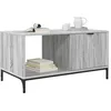 Image de vidaXL Table Basse Gris Sonoma 90 x 49 x 46 cm Bois d'ingénierie, Table Basse rectangulaire élégante, Meuble Moderne pour Le Salon, pièce Centrale Fonctionnelle, Design Compact avec Rangement
