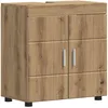 Image de vidaXL Ensemble d'armoire de salle de bain TULUM Chêne artisanal, Armoire de Salle de Bain Rectangulaire Moderne, Solution Durable, Rangement Spacieux et Pratique