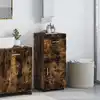 Image de vidaXL Ensemble d'armoire de salle de bain TULUM Chêne fumé