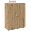 Image de vidaXL Armoire Murale 2 pcs Chêne Artisanal 69,5 x 34 x 90 cm, Unité Murale Moderne pour Salon, Meuble élégant pour Rangement Pratique, Design rectangulaire