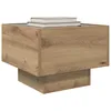 Image de vidaXL Table Basse Chêne Artisanal 40 x 40 x 30 cm Bois d'ingénierie, Table Basse rectangulaire Rustique, en Bois Durable, Meuble stylé pour Le Salon, décor élégant à la Maison