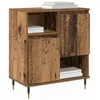 Image de vidaXL Buffets 2 pcs Bois Ancien 120 x 35 x 70 cm Bois d'ingénierie, Étagères spacieuses, unité rectangulaire pour Le Salon, Meubles Modernes, Solution Pratique pour l'organisation à la Maison