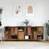 Image de vidaXL Buffet 3 pcs Bois ancien 60 x 35 x 70 cm