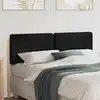 Image de vidaXL Tête de lit capitonnée Marron et Noir 150 cm Pin massif