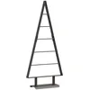 Image de vidaXL Arbre de Noël en métal avec Support Noir 90 cm Acier, Salon, Arbre Métallique, Décor Minimaliste, Noël Moderne, Affichage Contemporain, Fête Élégante