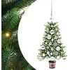 Image de vidaXL Sapin de Noël avec 150 LED avec Support Vert 65 cm PE, Arbre de Noël LED Moderne, en Forme de cône, déco Festive pour Salon, résistant et Toujours Vert
