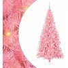 Image de vidaXL Sapin de Noël avec 300 LED avec Support Rose 180 cm PVC, Salon, Arbre de Noël Moderne, Décor saisonnier, Ornement Festif, Lumières LED Chaudes, Affichage intérieur