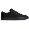 Image de Tommy Hilfiger pour homme. FM0FM05817 Baskets en toile avec logo noir (44), Tissu, Plat, Lacets, Casuel
