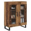 Image de vidaXL Buffet Bois Ancien 69,5 x 34 x 90 cm Bois d'ingénierie, Buffet Moderne pour Salon, Rangement élégant, Meuble Compact, Organiser chez soi avec Style