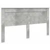 Image de vidaXL Tête de lit Gris béton 200 cm Bois d'ingénierie, Tête de lit Moderne, Meuble Robuste, Design rectangulaire, Lignes épurées, déco Fonctionnelle, idées pour Votre pièce
