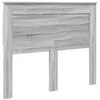 Image de vidaXL Tête de lit Gris Sonoma 135 cm Bois d'ingénierie, Headboard rectangulaire Tendance, Bois Composite Robuste, Lignes épurées, décor Fonctionnel pour Chambres