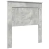 Image de vidaXL Tête de lit Gris béton 100 cm Bois d'ingénierie, Tête de lit Moderne, Meuble Robuste, Design rectangulaire, Lignes épurées, déco Fonctionnelle, idées pour Votre pièce