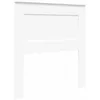 Image de vidaXL Tête de lit avec tête de lit Blanc 75 cm Bois d'ingénierie, Tête de lit Moderne, Meuble Robuste, Design rectangulaire, Lignes épurées, déco Fonctionnelle, idées pour Votre pièce