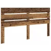 Image de vidaXL Tête de lit Bois ancien 180 cm Bois d'ingénierie, Style de chambre moderne, design de tête de lit rectangulaire, accessoires de lit durables, linge de lit contemporain pour votre espace de somm