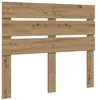 Image de vidaXL Tête de lit Chêne Artisanal 135 cm Bois d'ingénierie, Style de Chambre Moderne, Design de tête de lit rectangulaire, Accessoires de lit durables, Linge de lit Contemporain pour Votre Espace de