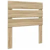 Image de vidaXL Tête de lit Chêne Sonoma 90 cm Bois d'ingénierie, Style de chambre moderne, design de tête de lit rectangulaire, accessoires de lit durables, linge de lit contemporain pour votre espace de somm