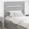 Image de vidaXL Tête de lit Gris Sonoma 75 cm Bois d'ingénierie
