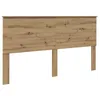 Image de vidaXL Tête de lit Chêne Artisanal 200 cm Bois d'ingénierie, Tête de lit Moderne, rectangulaire, Bois Solide, Design Simple, Pratique, Facile à Nettoyer, Usage intérieur