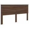 Image de vidaXL Tête de lit Chêne Brun 180 cm Bois d'ingénierie, Tête de lit Moderne, rectangulaire, Bois Solide, Design Simple, Pratique, Facile à Nettoyer, Usage intérieur