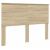 Image de vidaXL Tête de lit Chêne Sonoma 160 cm Bois d'ingénierie, Tête de lit Moderne, rectangulaire, Bois Solide, Design Simple, Pratique, Facile à Nettoyer, Usage intérieur