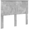 Image de vidaXL Tête de lit Gris béton 135 cm Bois d'ingénierie, Tête de lit Moderne, rectangulaire, Bois Solide, Design Simple, Pratique, Facile à Nettoyer, Usage intérieur
