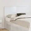 Image de vidaXL Tête de lit Blanc brillant 135 cm Bois d'ingénierie